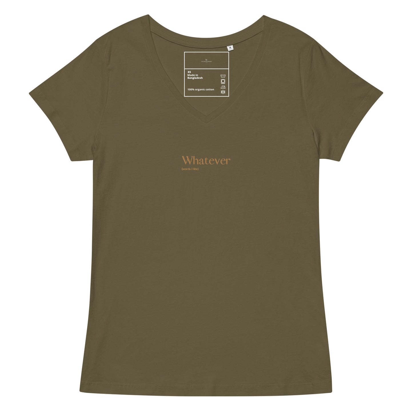 Whatever v-neck t-shirt