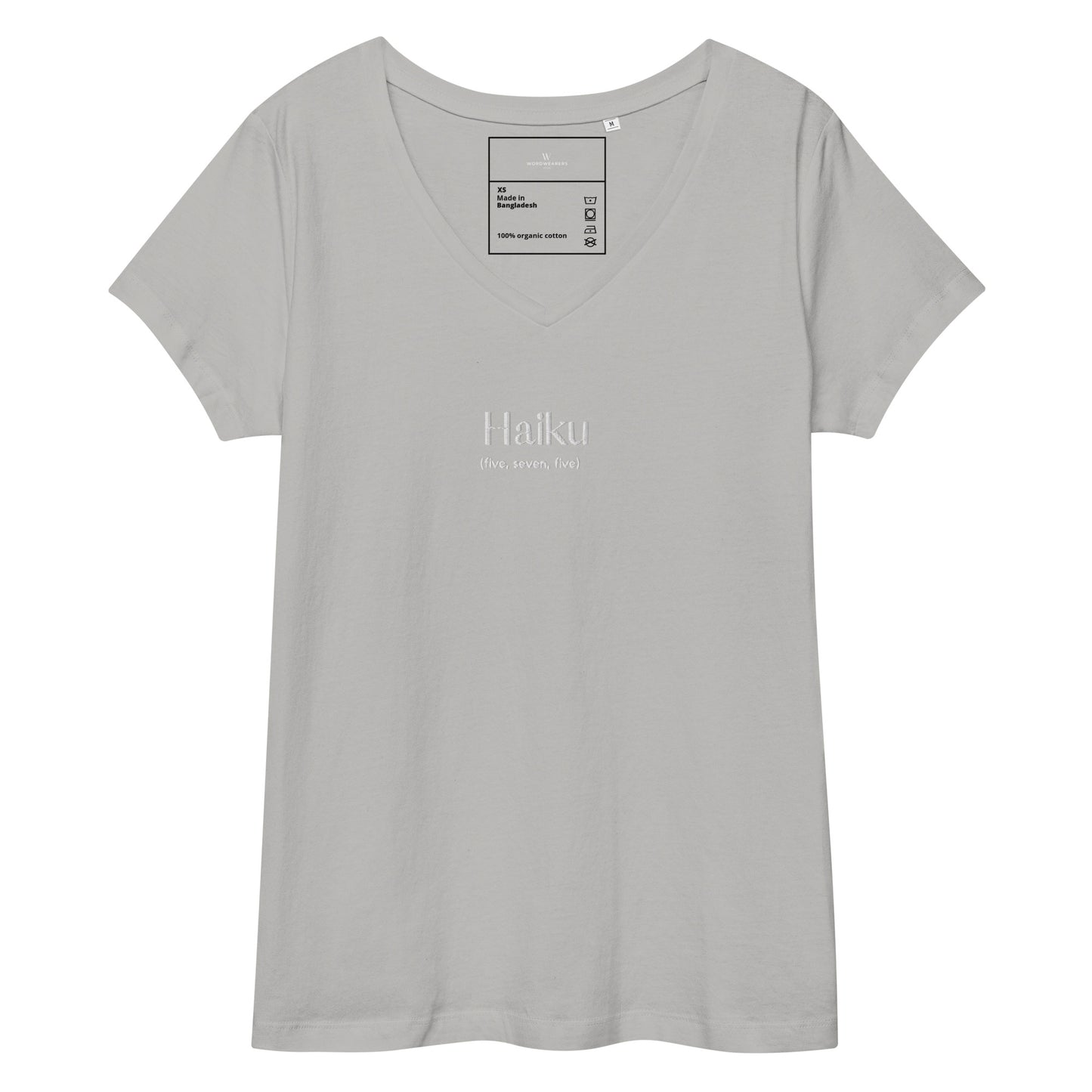 Haiku v-neck t-shirt