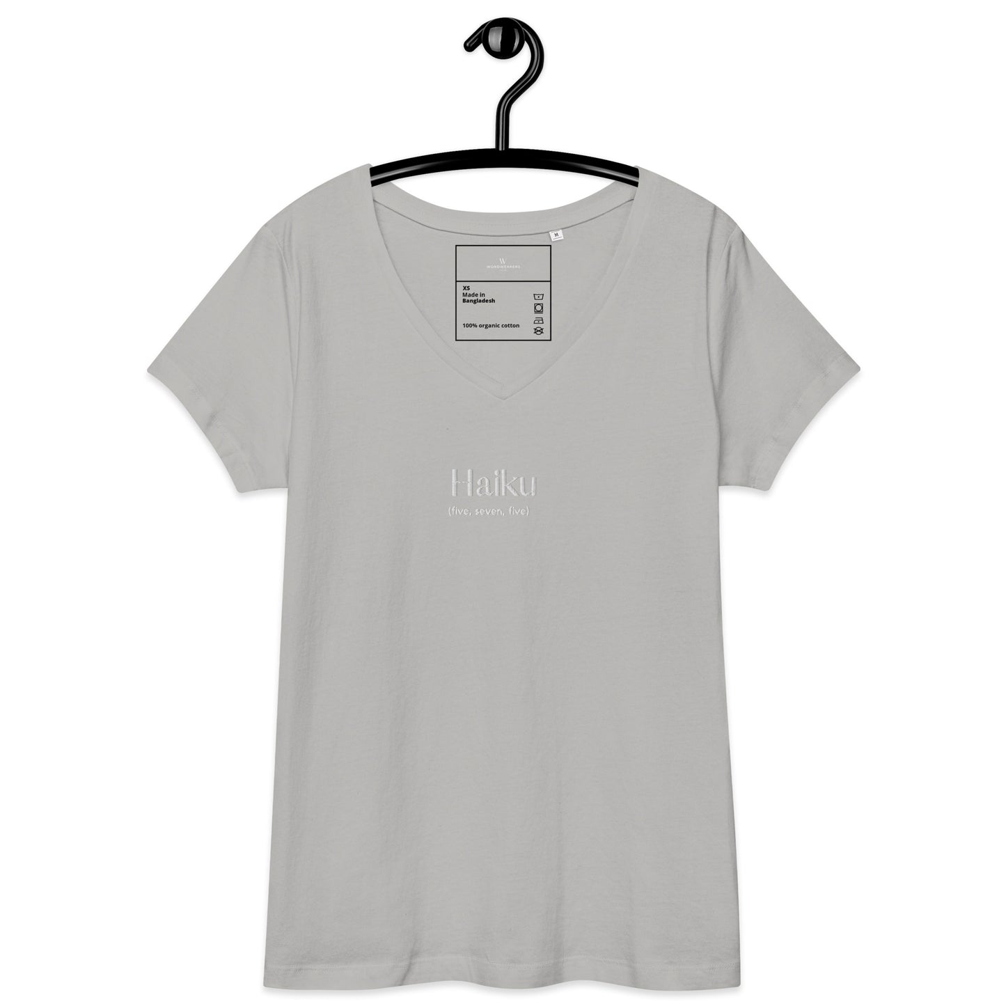 Haiku v-neck t-shirt