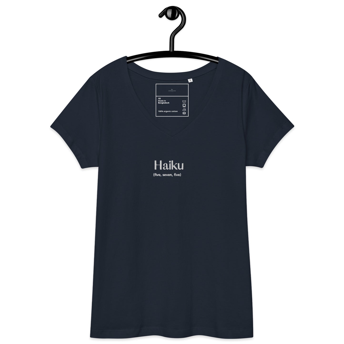 Haiku v-neck t-shirt