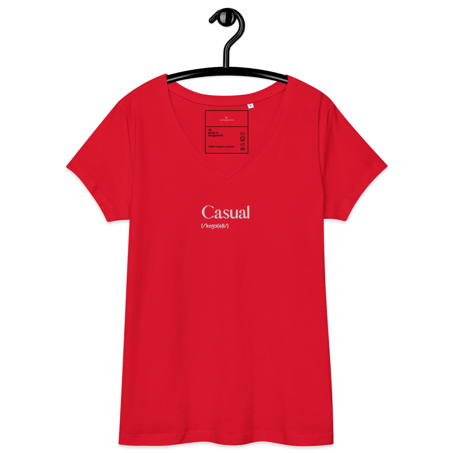 Casual v-neck t-shirt