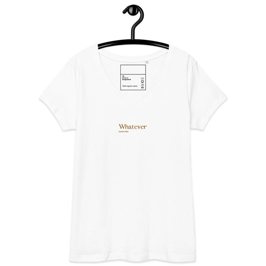 Whatever v-neck t-shirt