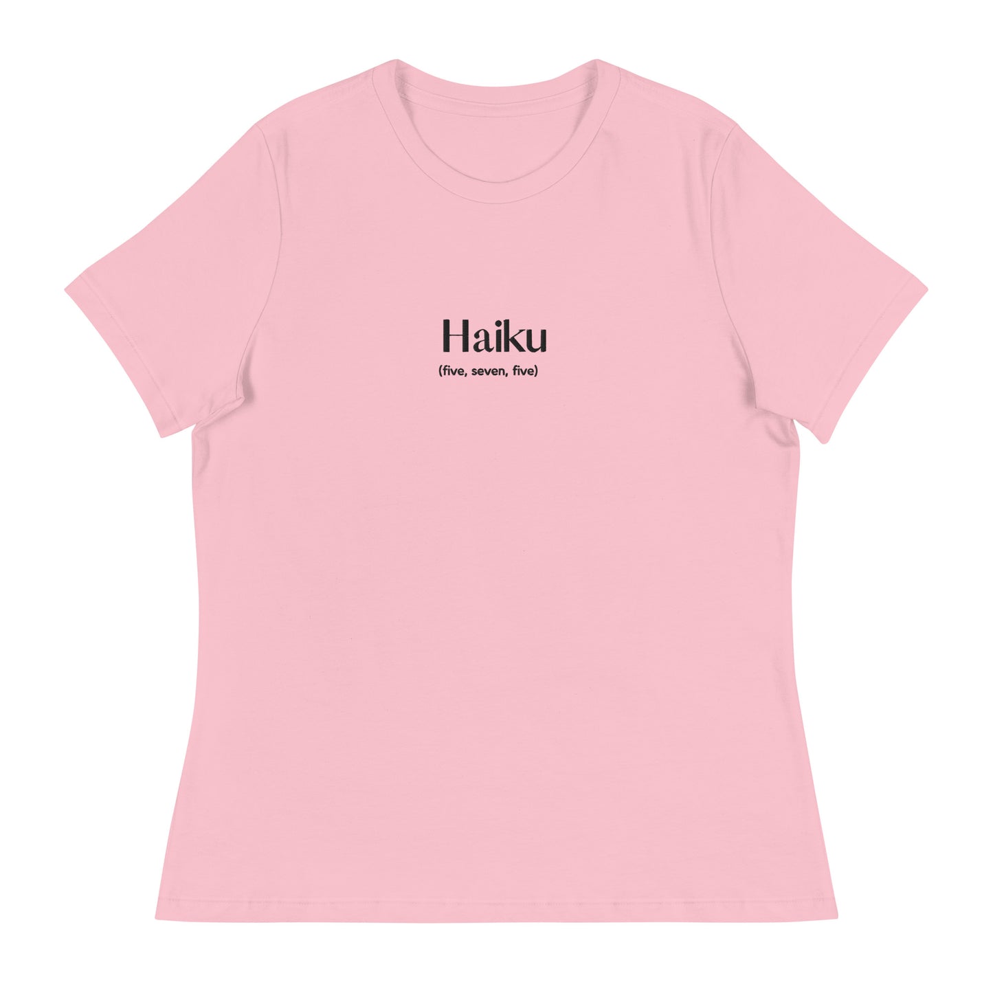 Haiku Black - Relaxed T-Shirt