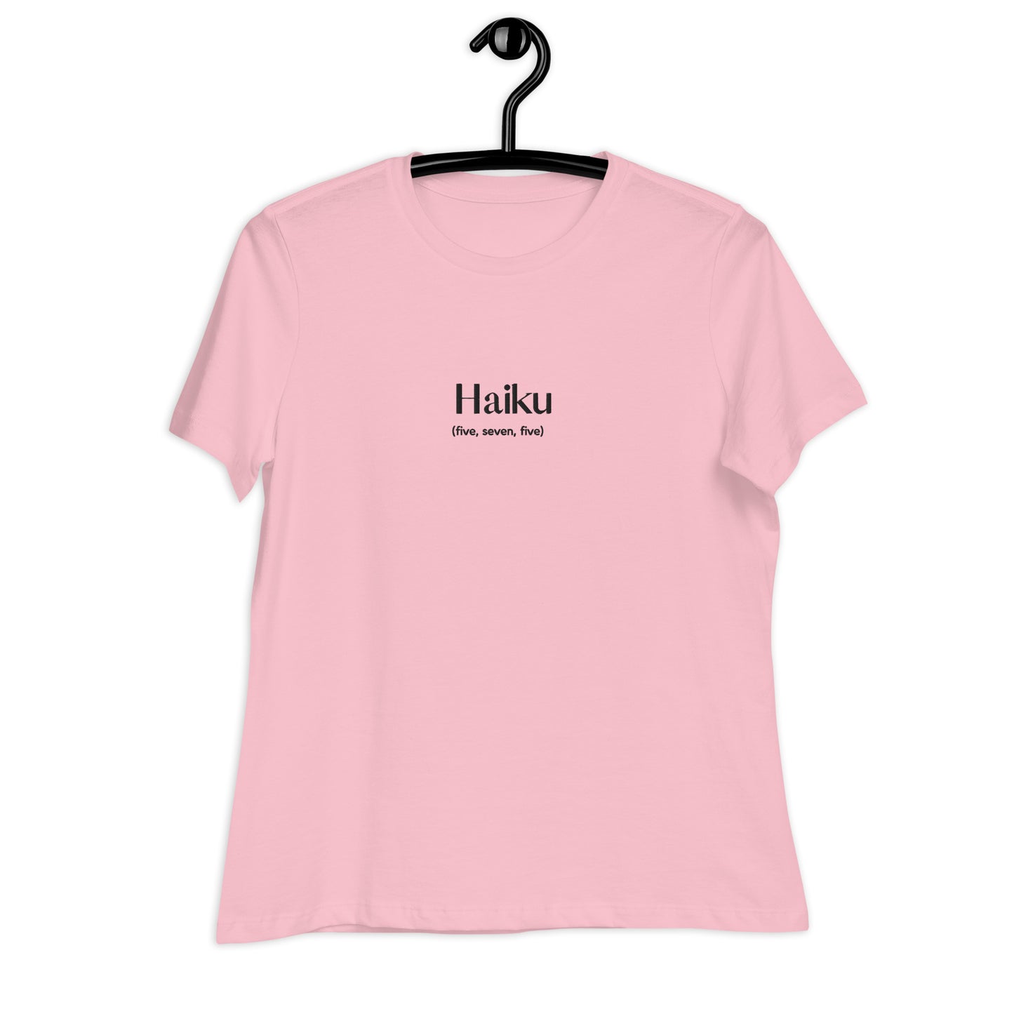 Haiku Black - Relaxed T-Shirt